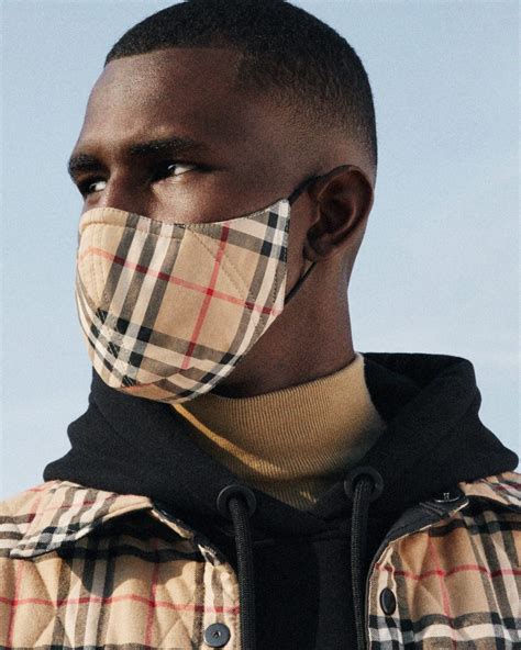 burberry face masks|Burberry releases face mask with signature check on  .